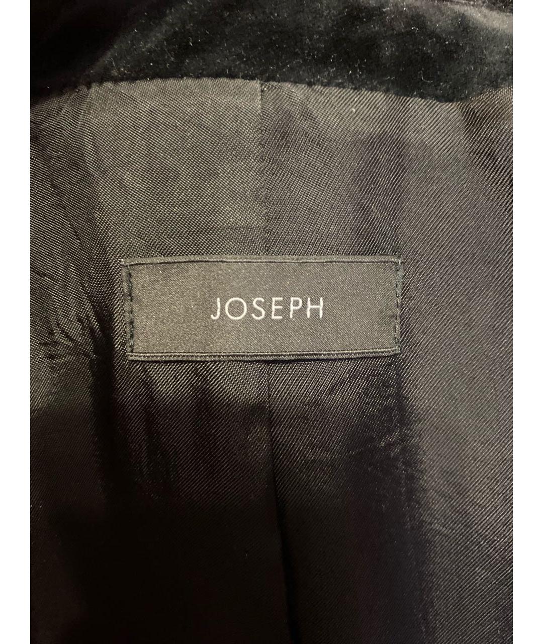 JOSEPH Черный бархатный жакет/пиджак, фото 3