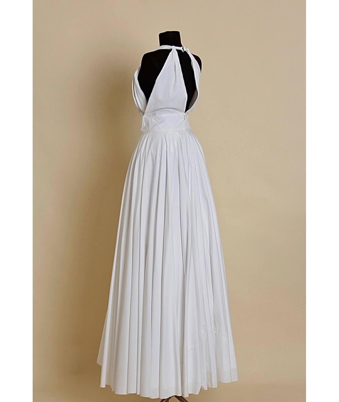 SOPHIE THEALLET Белое хлопковое свадебное платье, фото 3