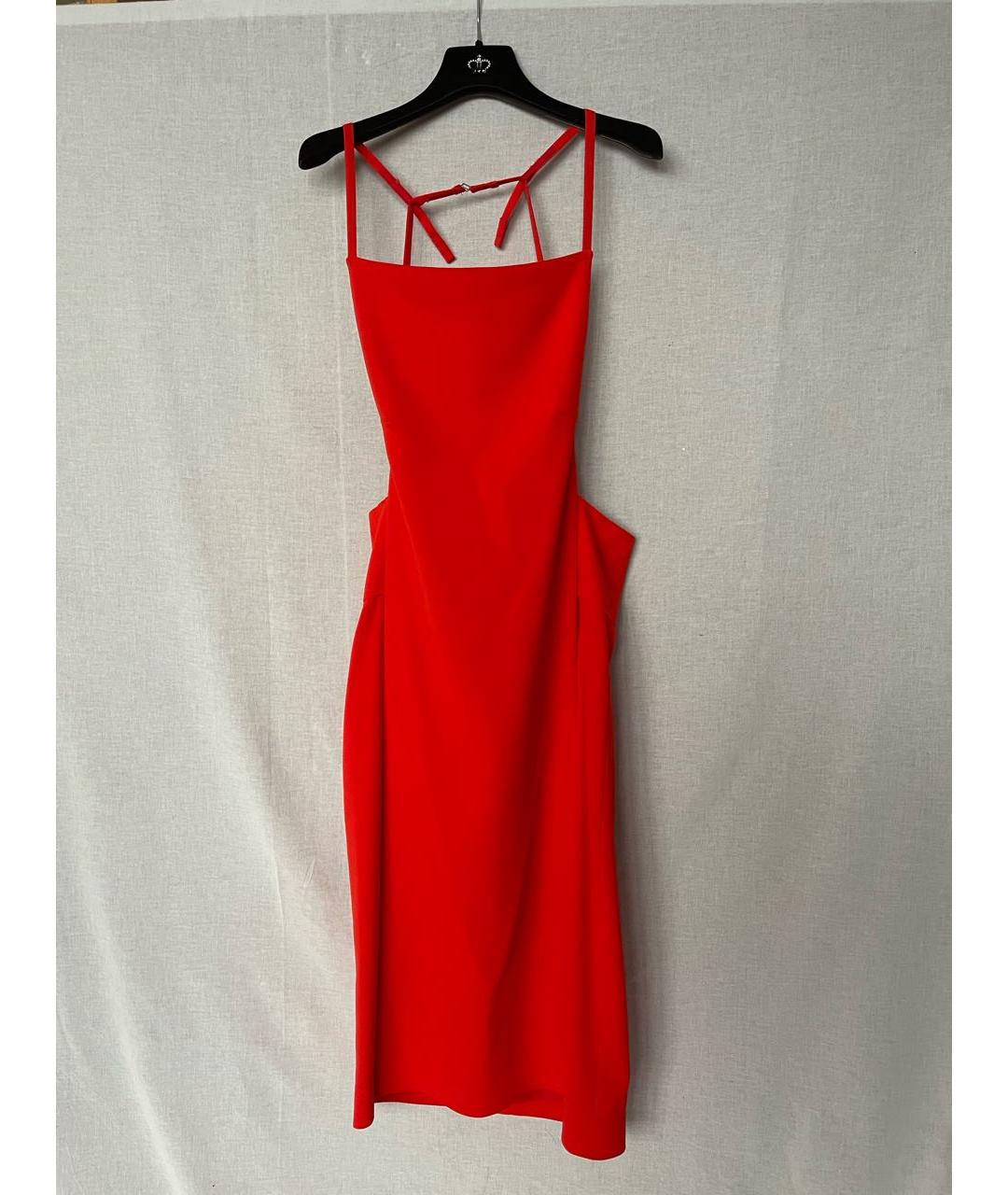 ALEXANDER WANG Красное коктейльное платье, фото 9