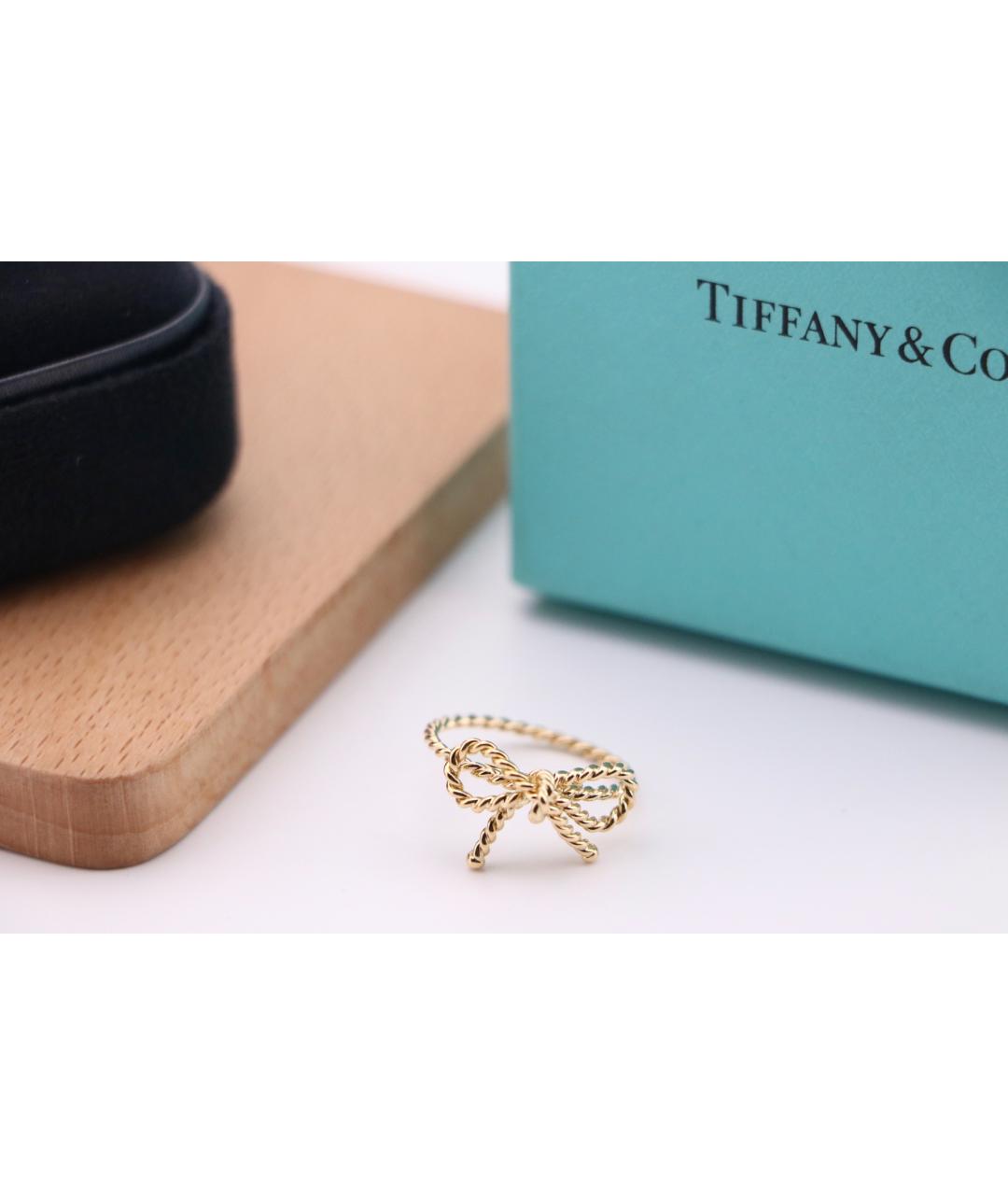 TIFFANY&CO Золотое кольцо из желтого золота, фото 6