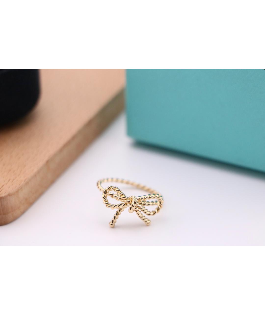 TIFFANY&CO Золотое кольцо из желтого золота, фото 4