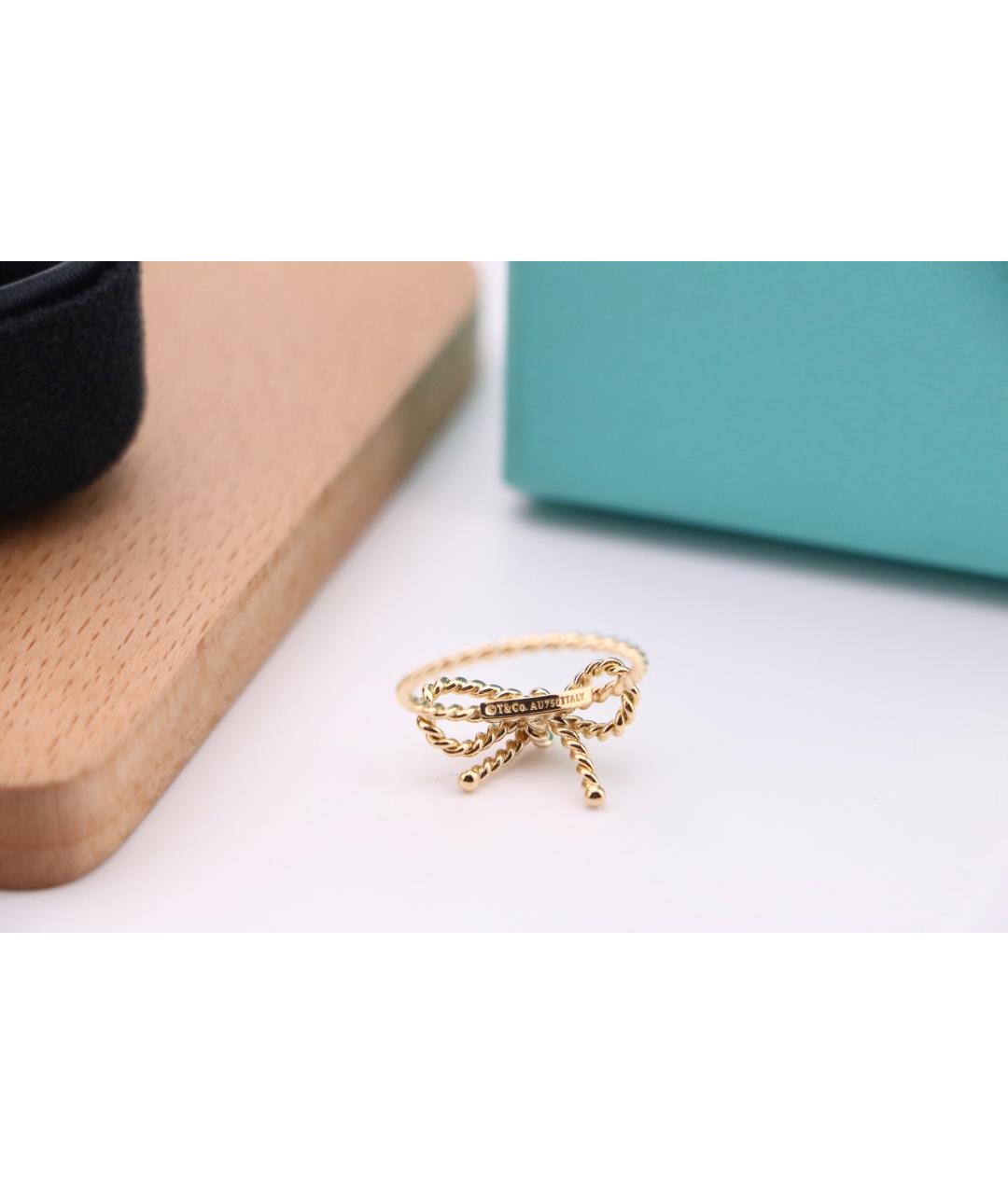 TIFFANY&CO Золотое кольцо из желтого золота, фото 2