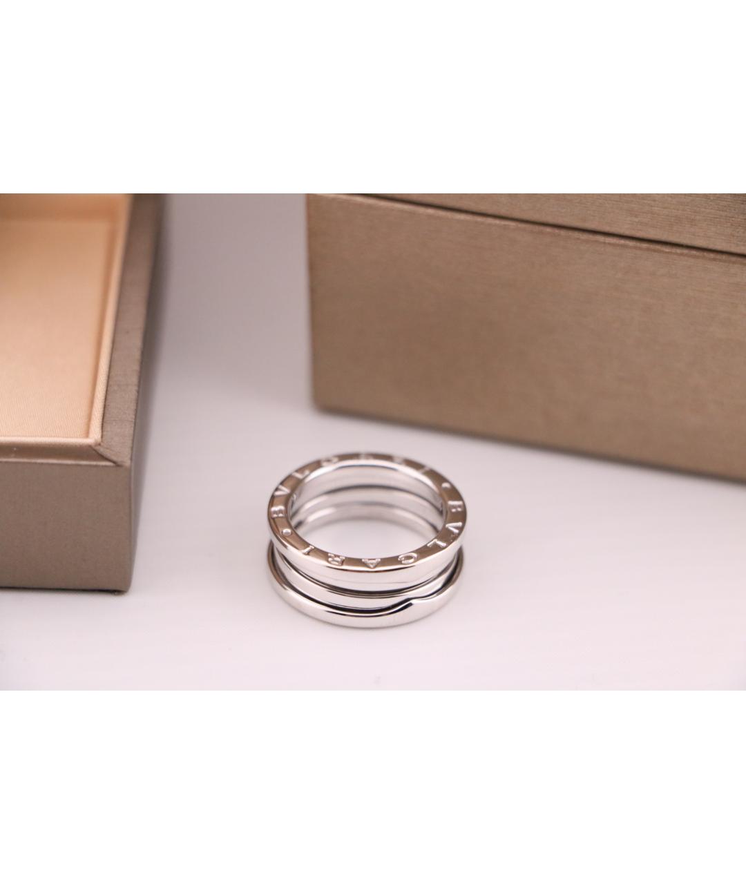 BVLGARI Серебряное кольцо из белого золота, фото 3
