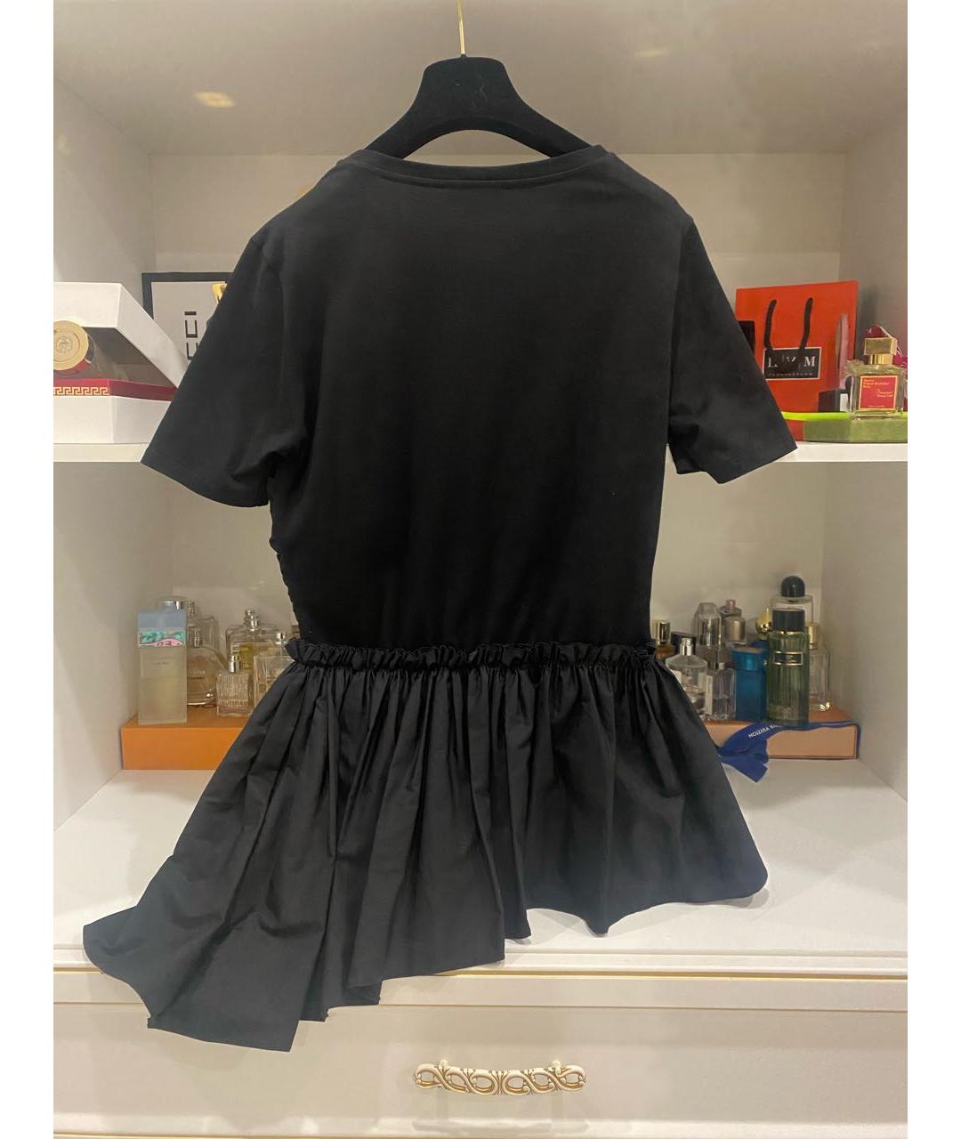 ALEXANDER MCQUEEN Черная футболка, фото 3