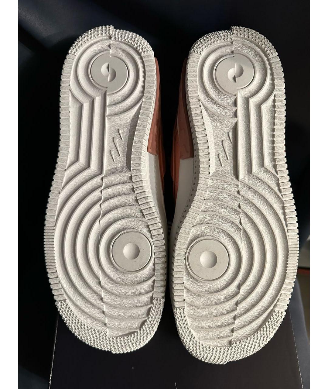 NIKE Коралловые кроссовки из искусственной кожи, фото 6