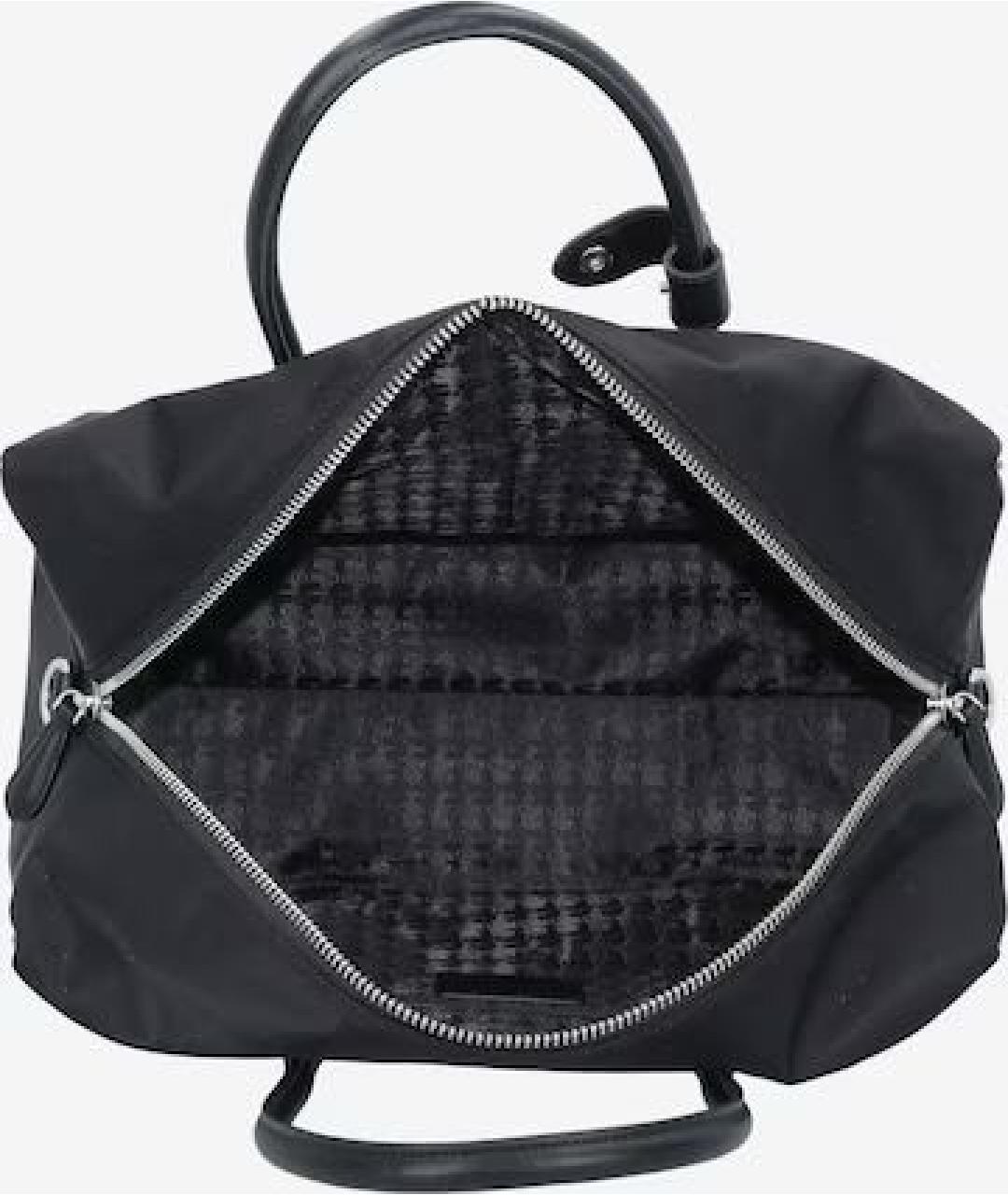 KARL LAGERFELD Черная дорожная/спортивная сумка, фото 5