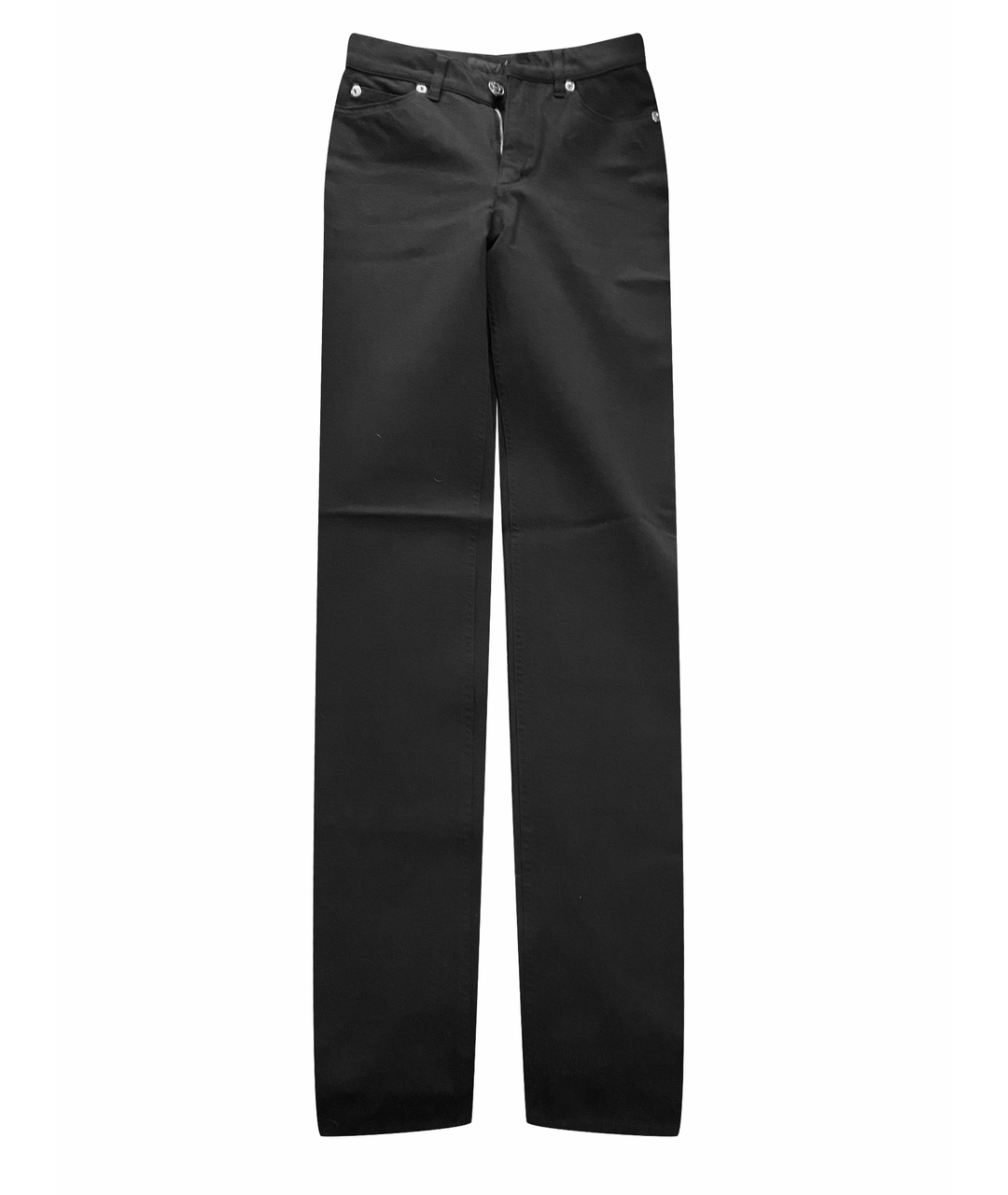 ESCADA Черные хлопко-эластановые прямые джинсы, фото 1