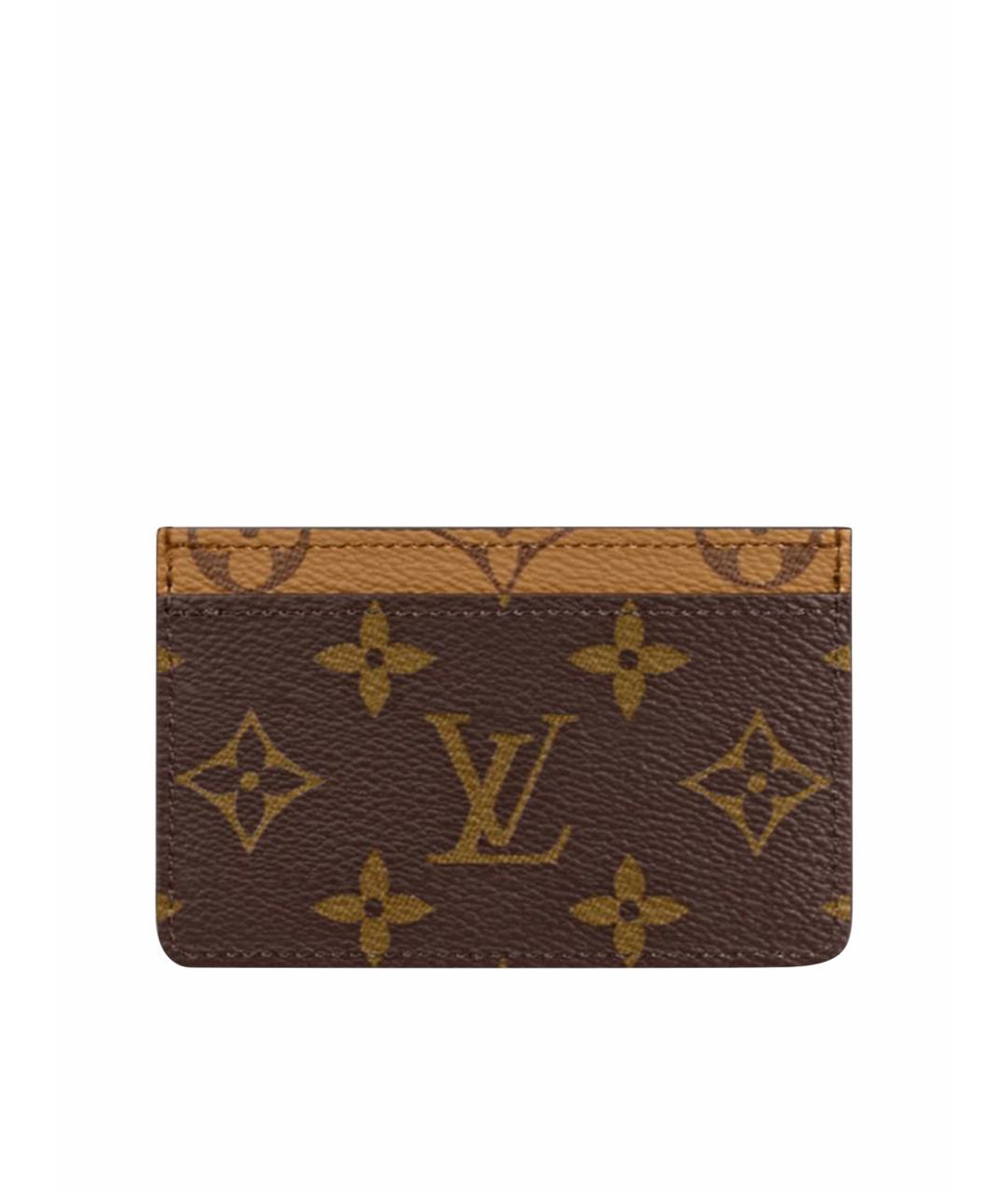 LOUIS VUITTON Коричневая визитница, фото 1