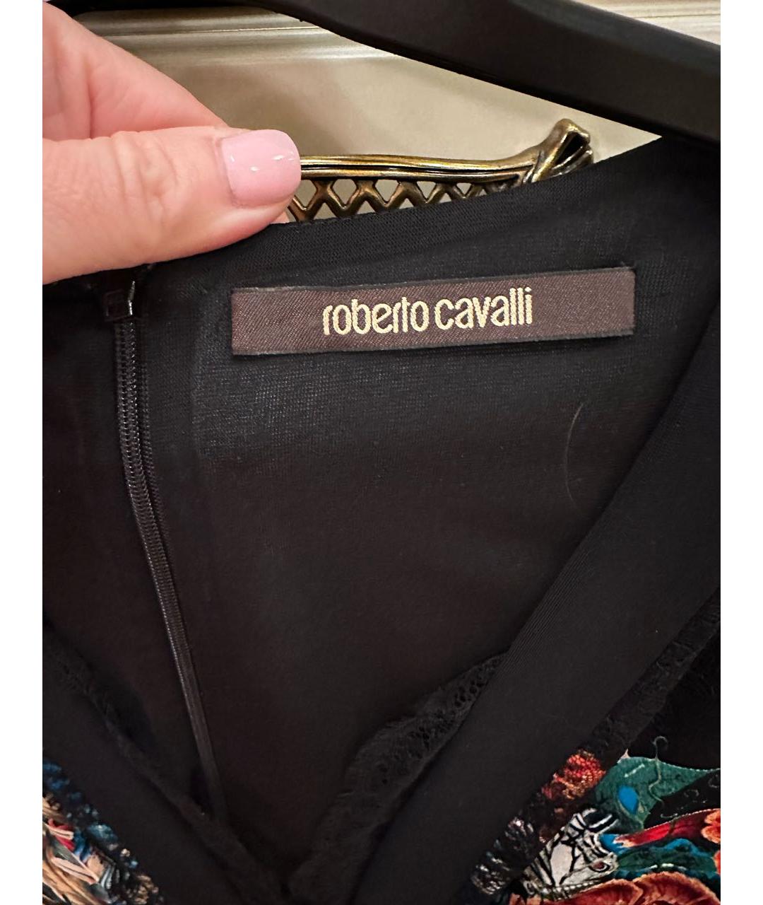 ROBERTO CAVALLI Вискозное повседневное платье, фото 5