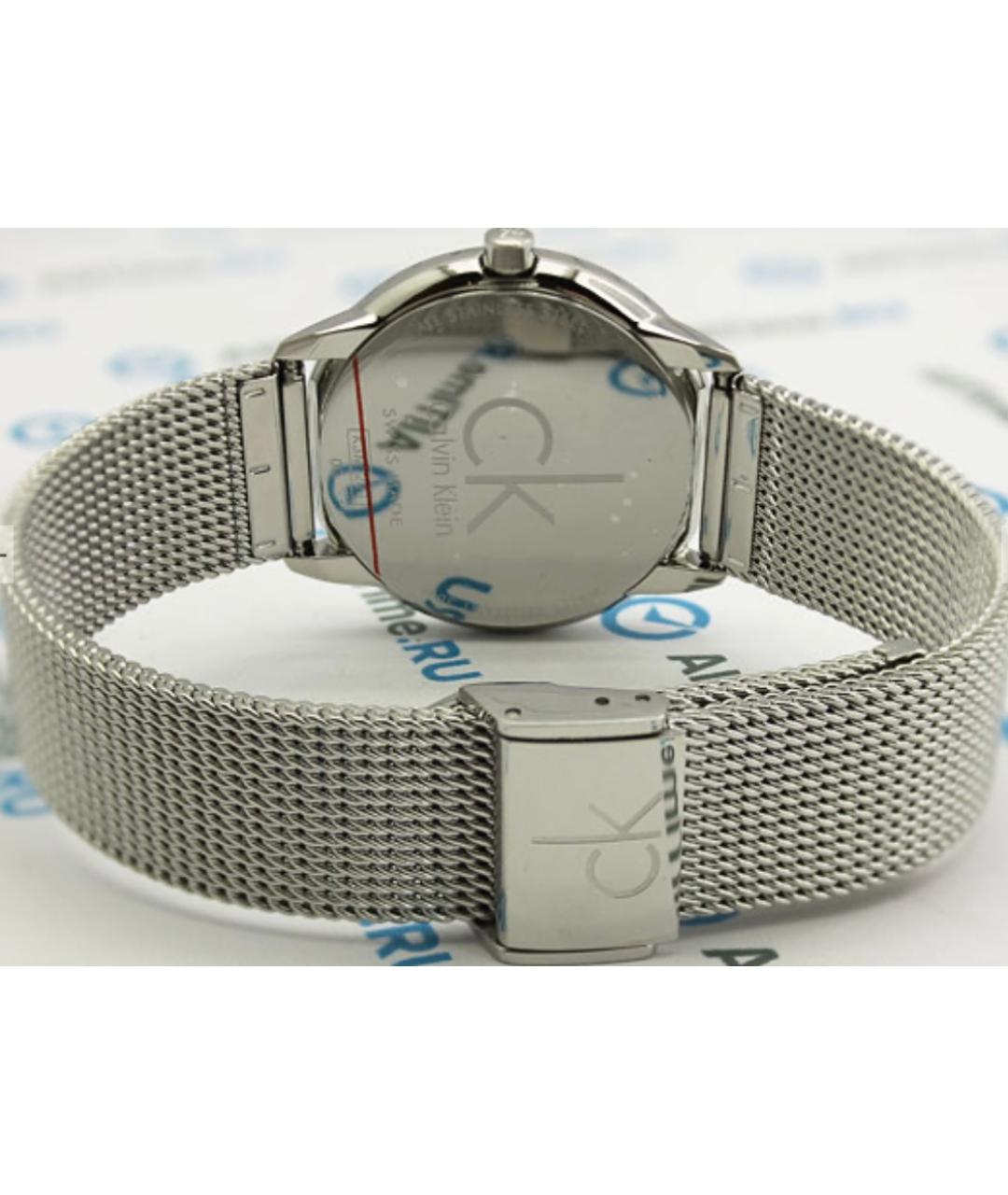 CALVIN KLEIN Серебряные часы, фото 2