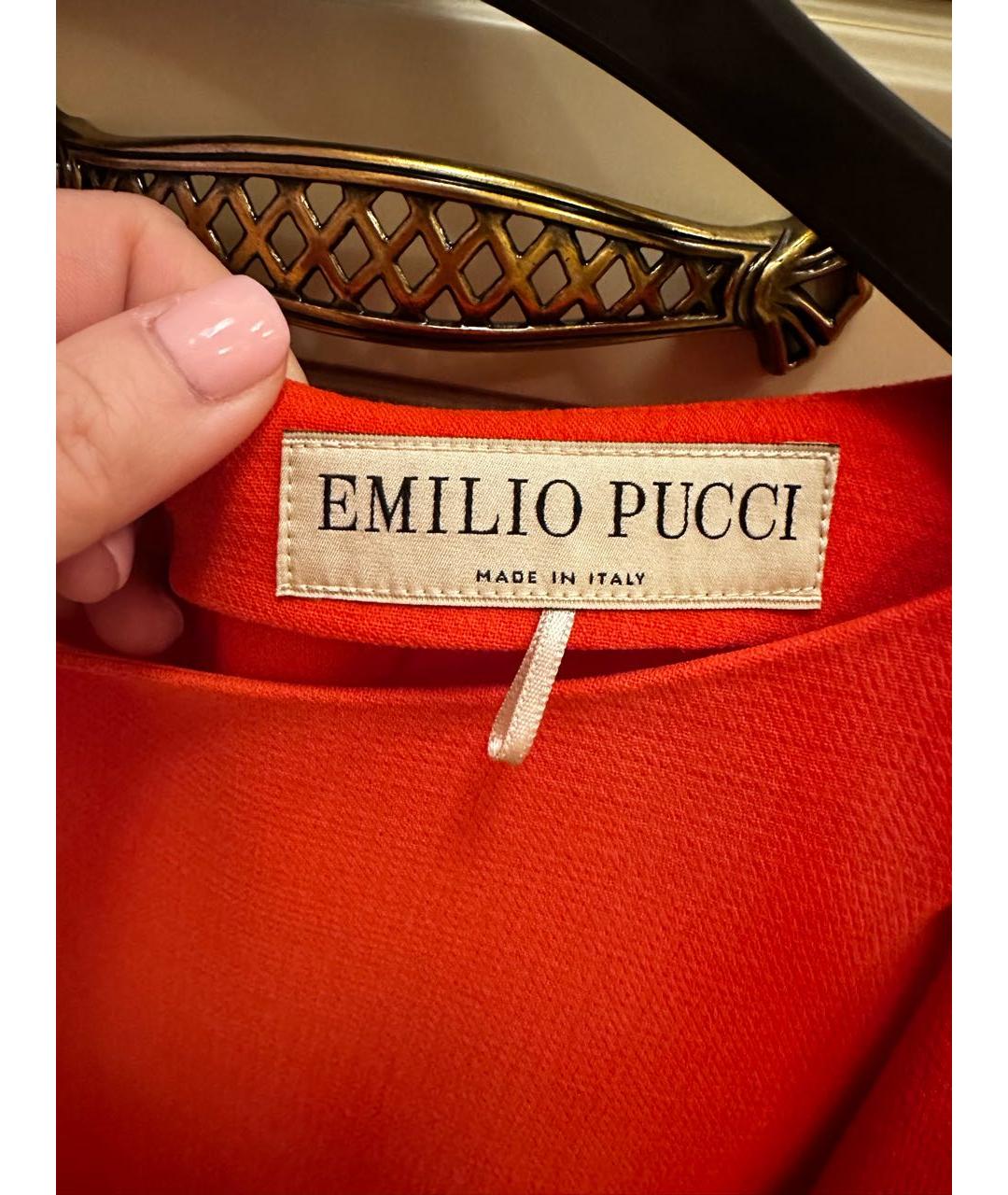 EMILIO PUCCI Шерстяное повседневное платье, фото 2