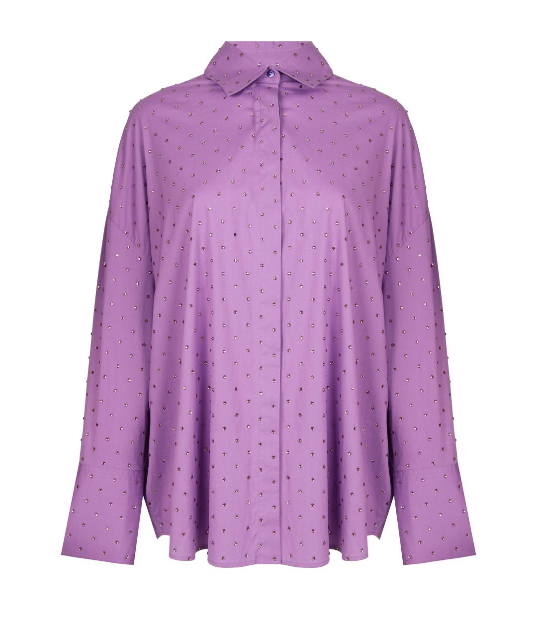 GIUSEPPE DI MORABITO Фиолетовая хлопковая рубашка, фото 1
