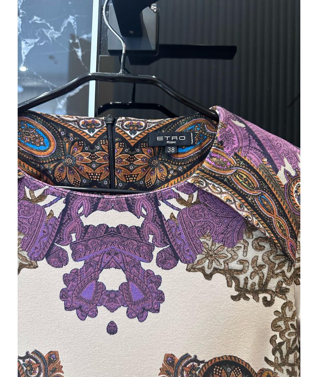 ETRO Мульти коктейльное платье, фото 2