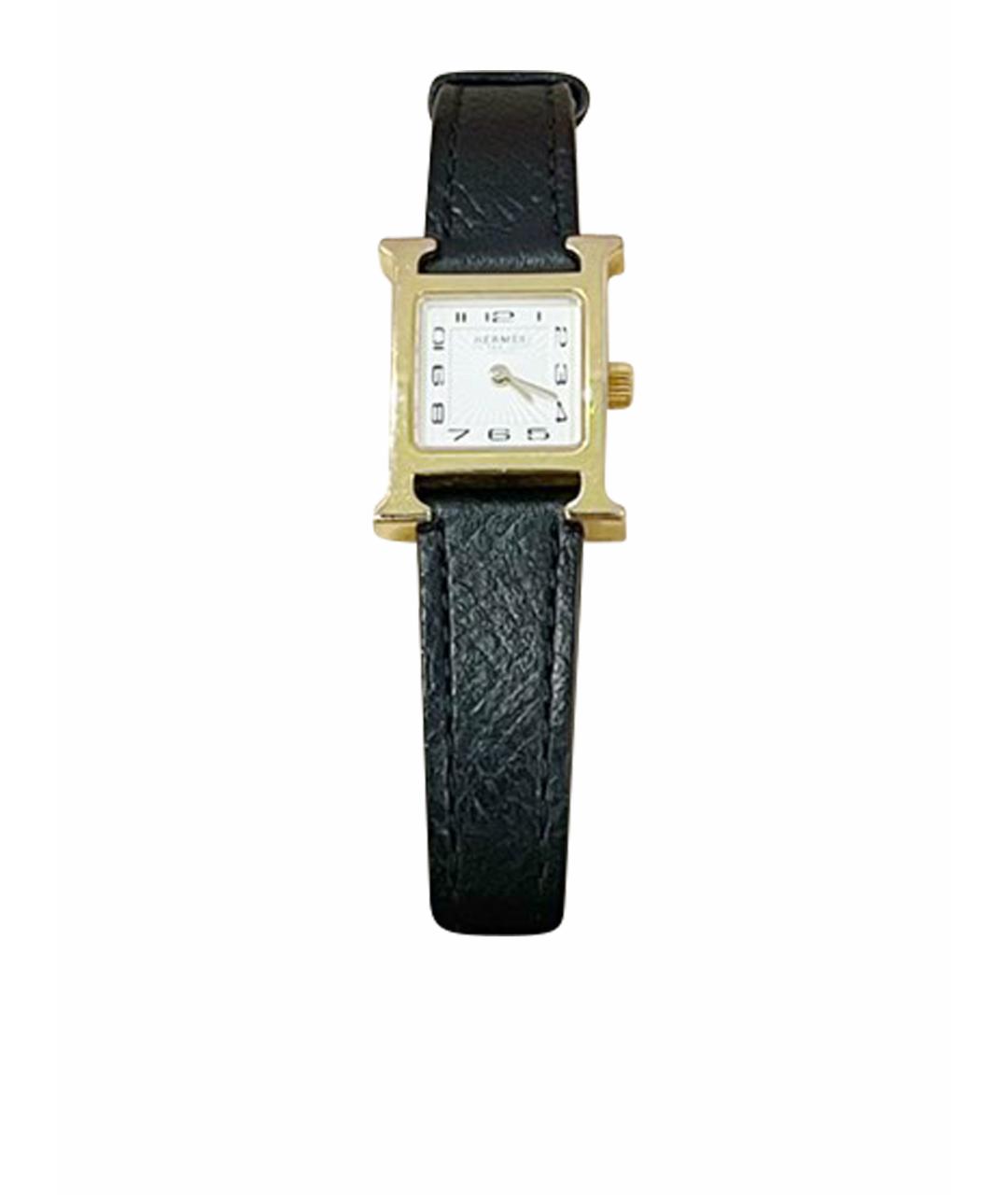 HERMES PRE-OWNED Золотые металлические часы, фото 1