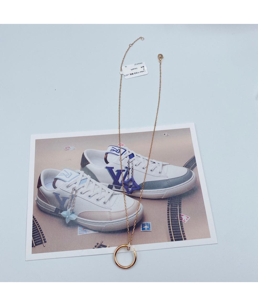 CARTIER Желтая подвеска из розового золота, фото 4