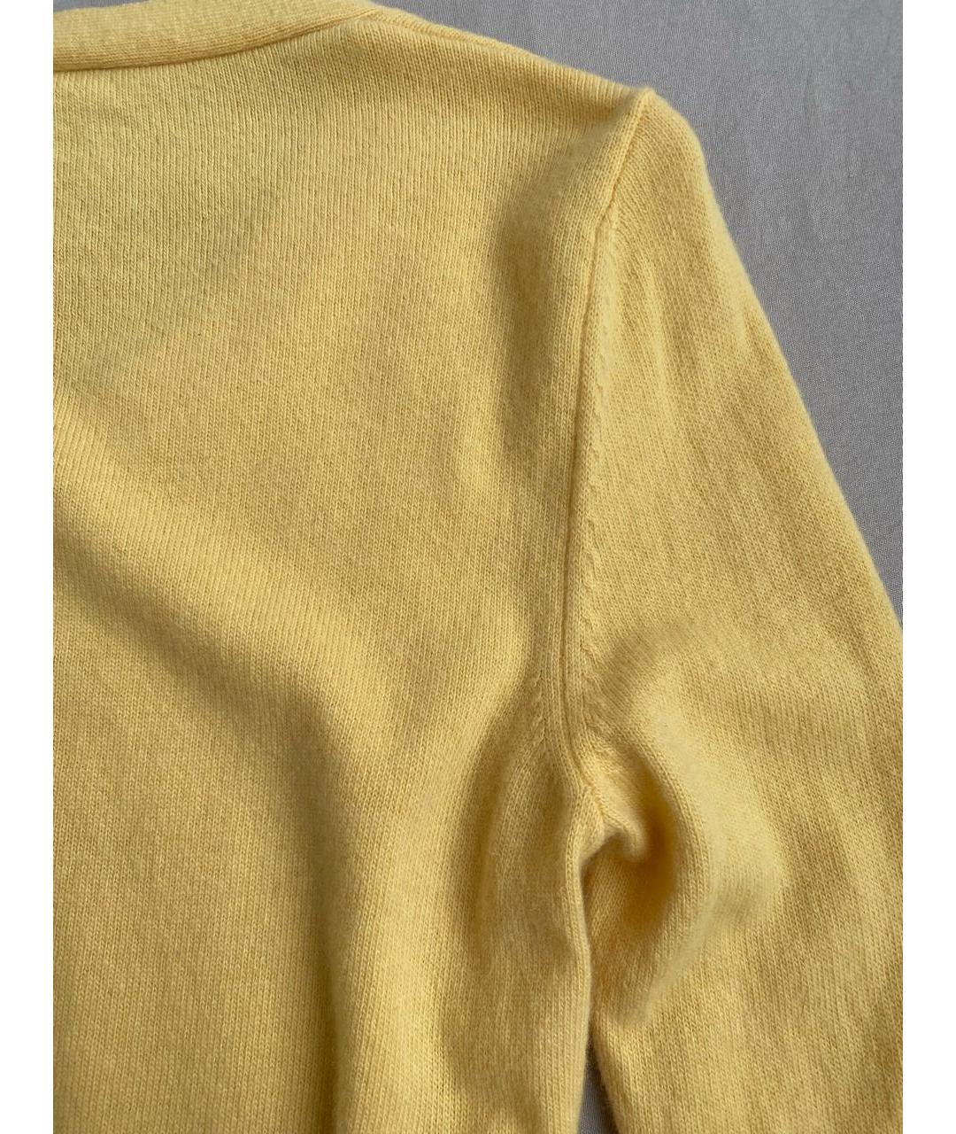 MAX&CO Желтый шерстяной джемпер / свитер, фото 6