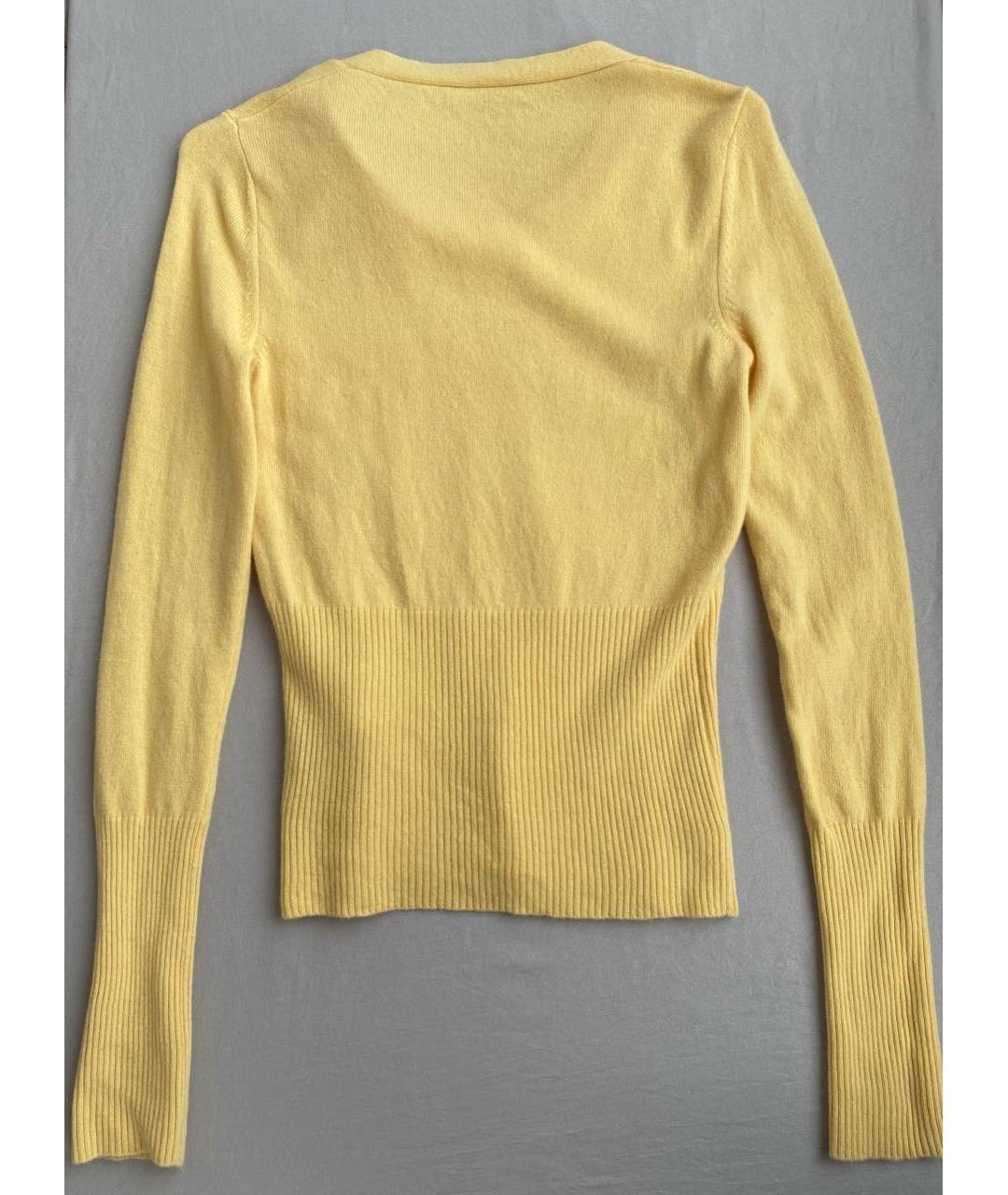 MAX&CO Желтый шерстяной джемпер / свитер, фото 2
