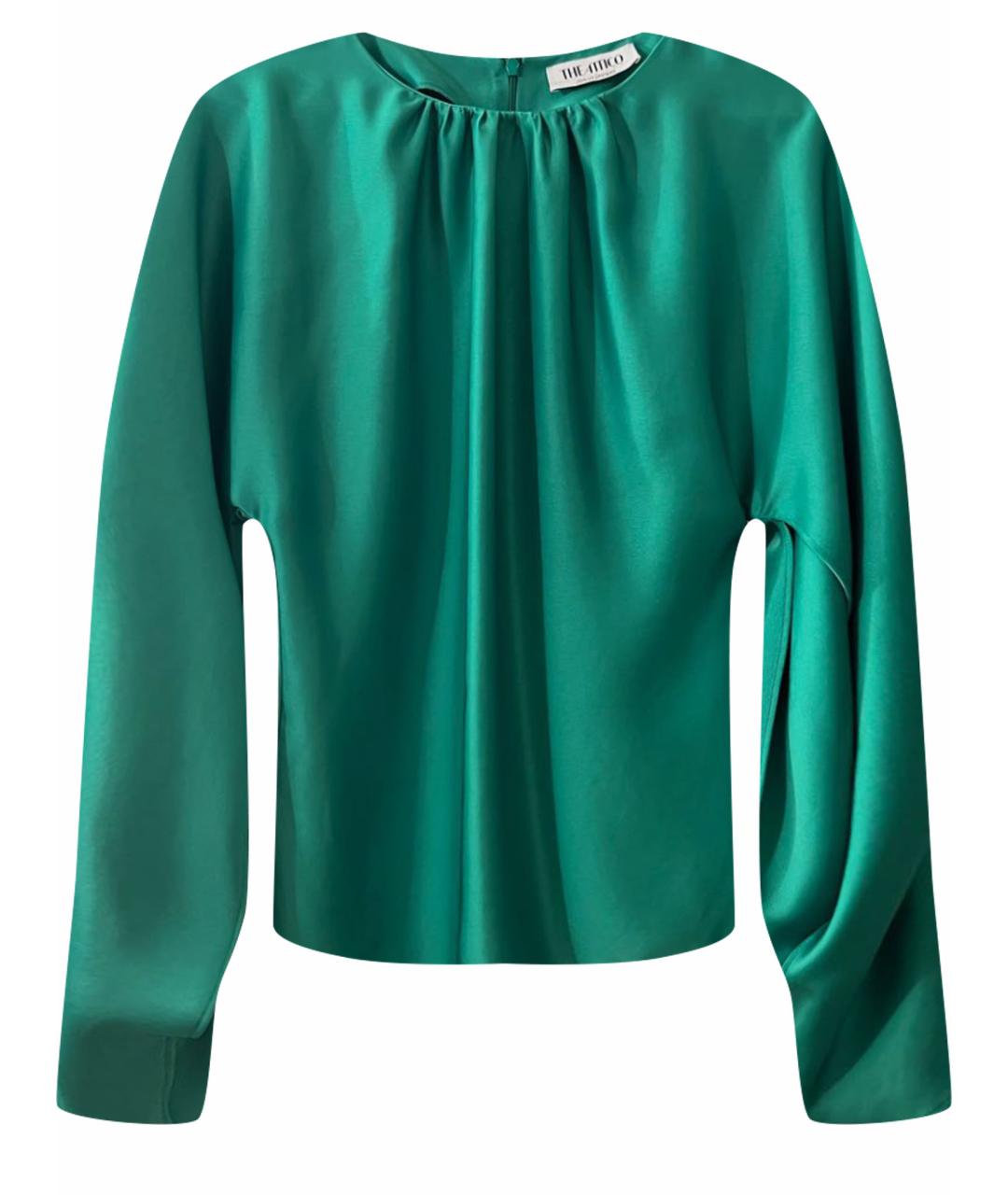 THE ATTICO Зеленая блузы, фото 1