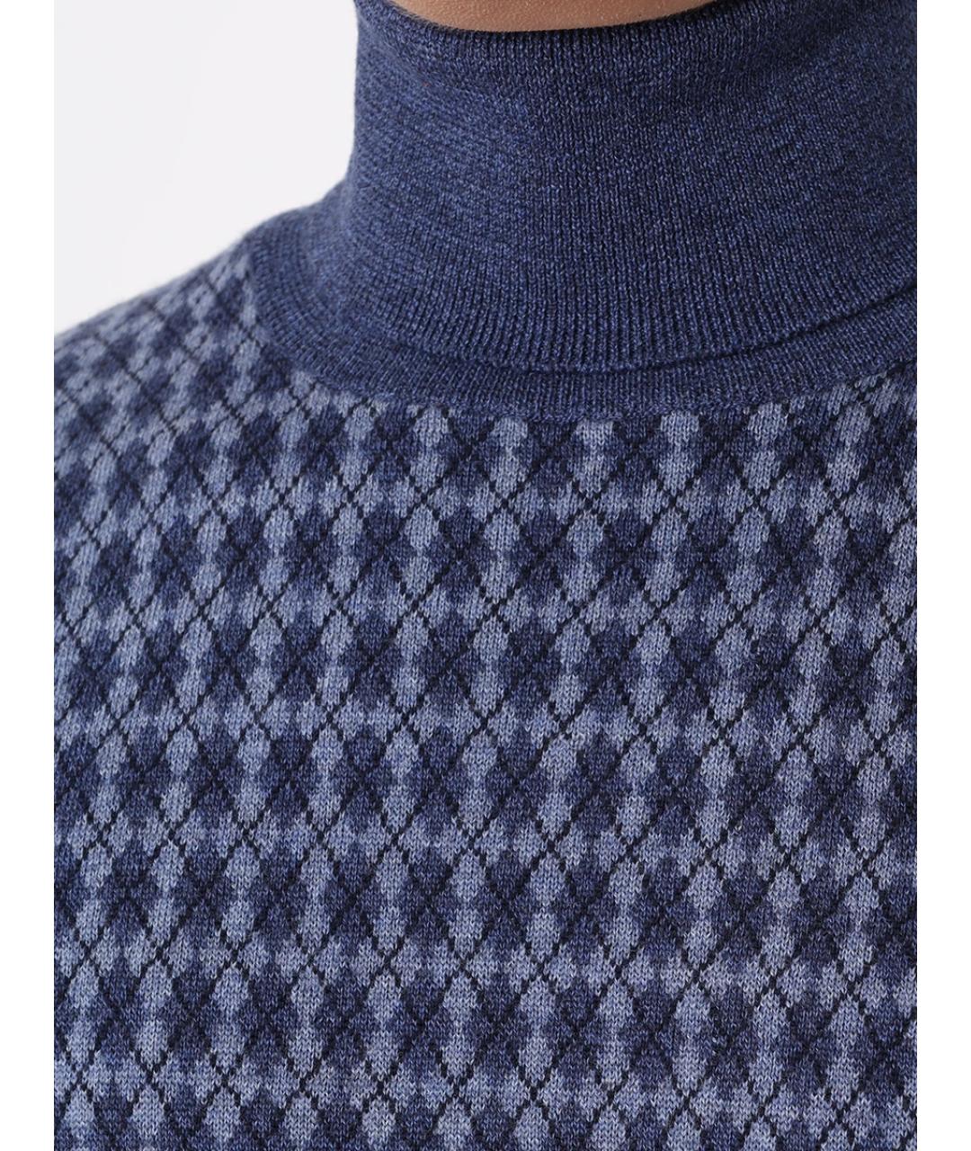 CANALI Синий джемпер / свитер, фото 5