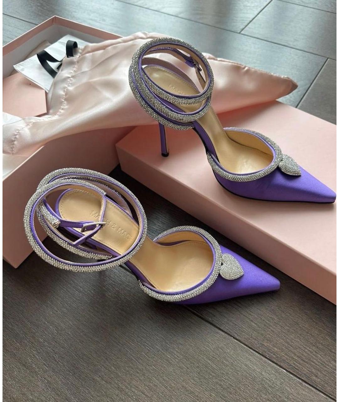 MACH&MACH Фиолетовые туфли, фото 4