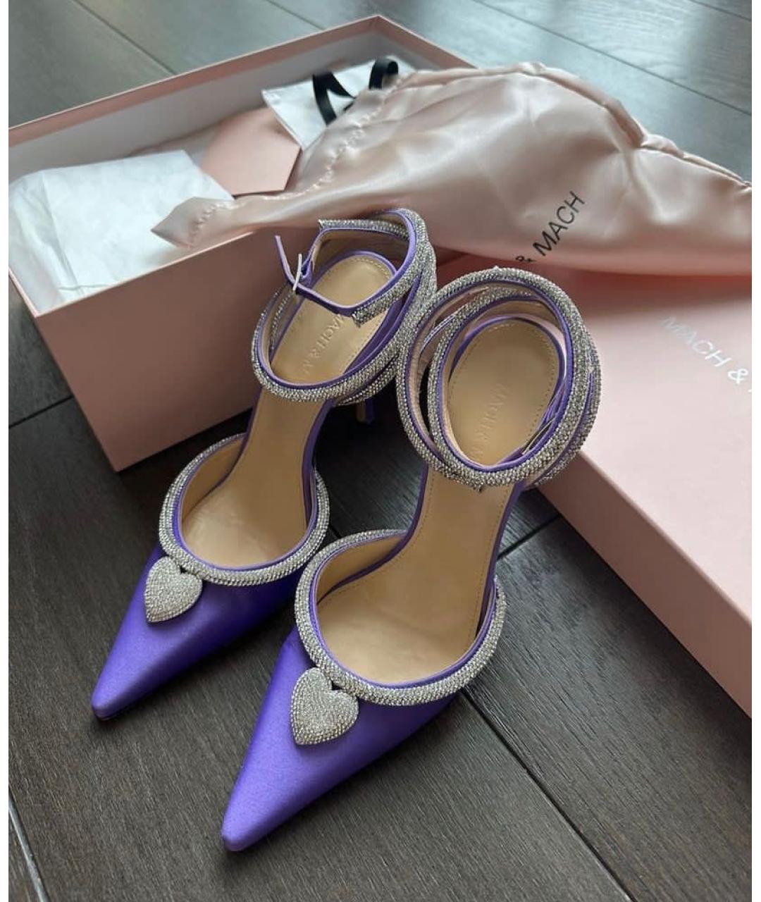MACH&MACH Фиолетовые туфли, фото 7