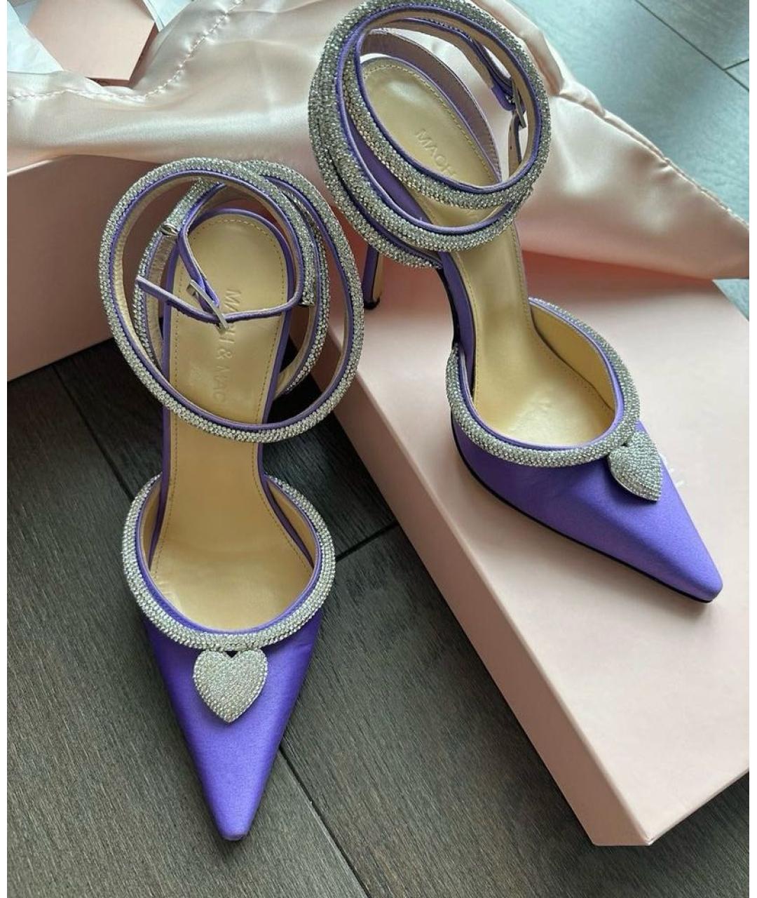 MACH&MACH Фиолетовые туфли, фото 6