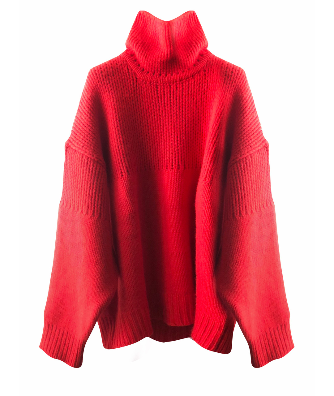 JIL SANDER Красный кашемировый джемпер / свитер, фото 1