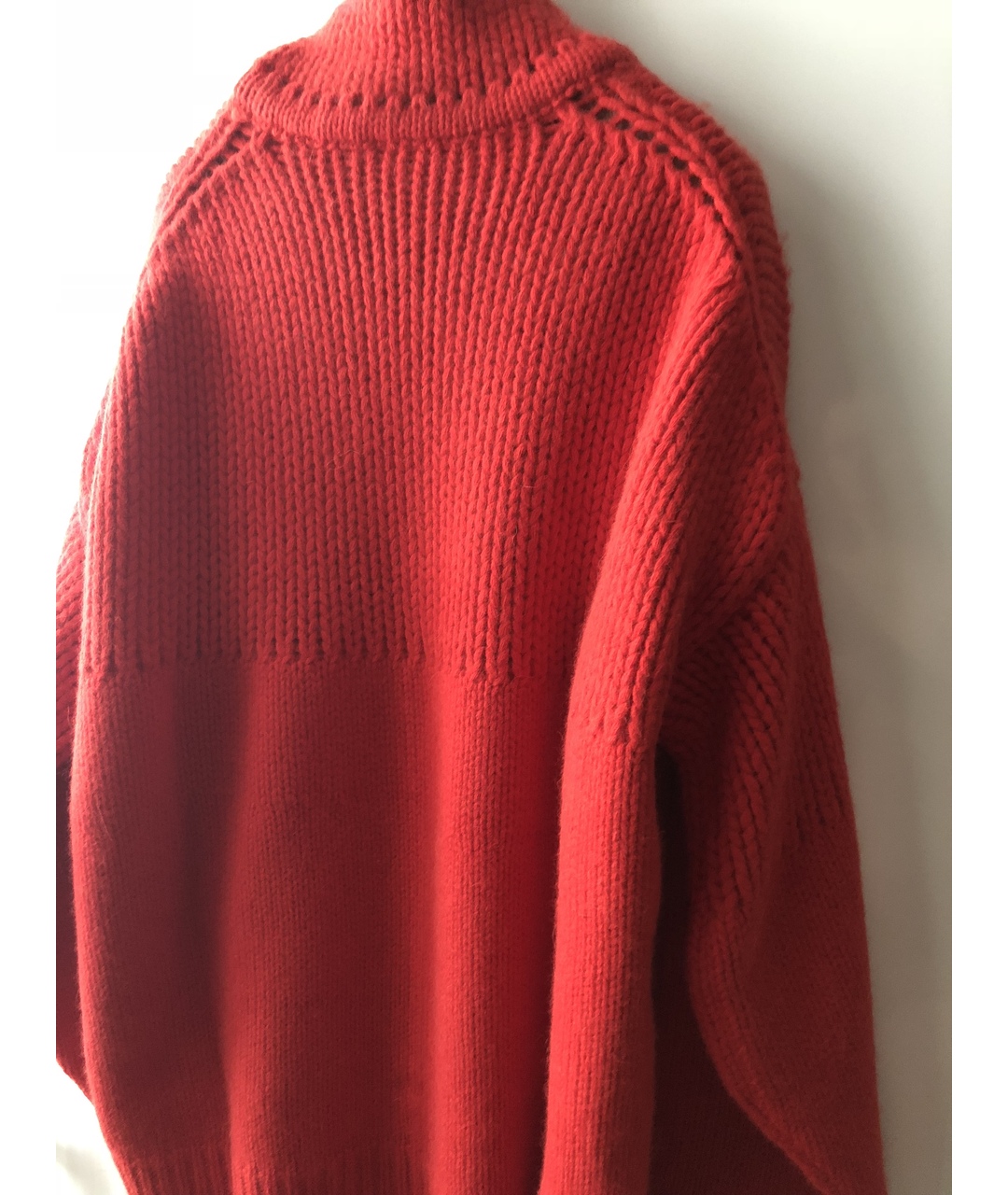 JIL SANDER Красный кашемировый джемпер / свитер, фото 2