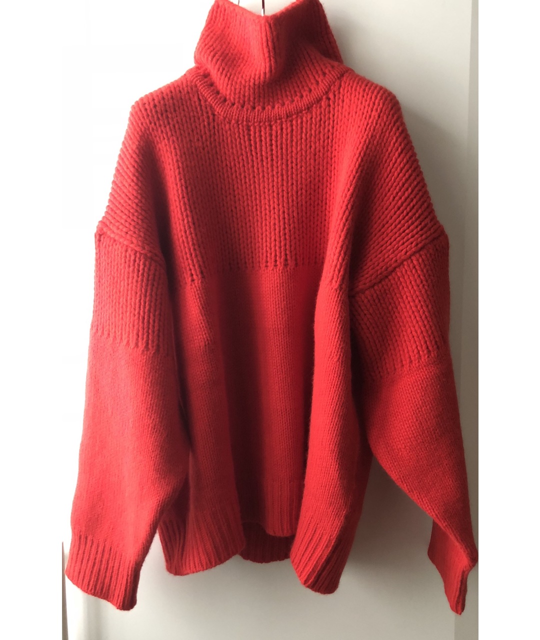 JIL SANDER Красный кашемировый джемпер / свитер, фото 6