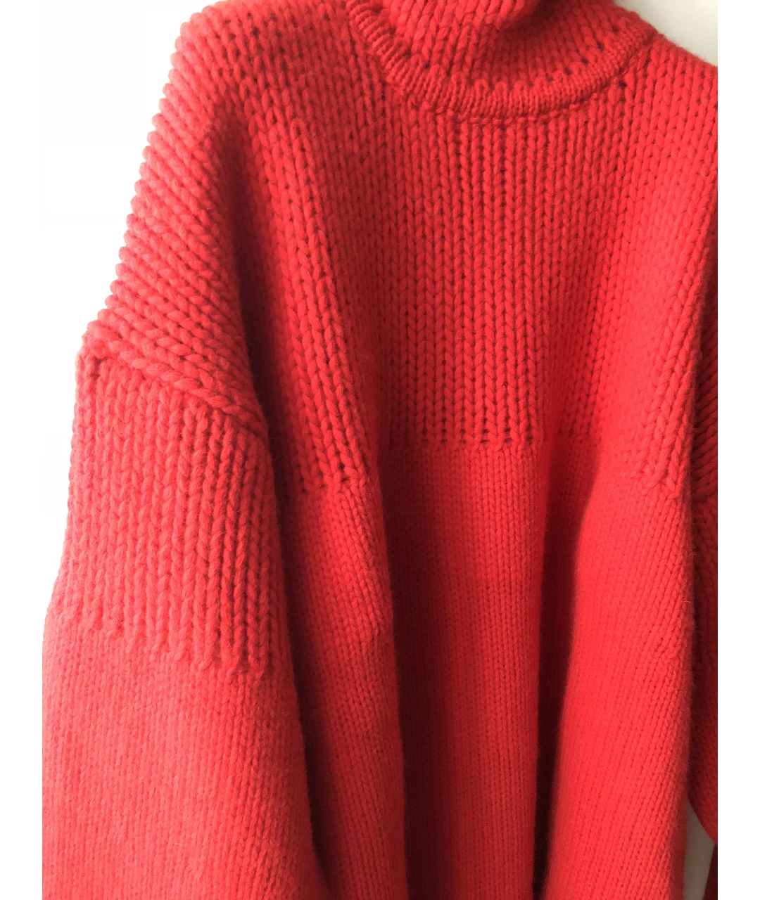 JIL SANDER Красный кашемировый джемпер / свитер, фото 5