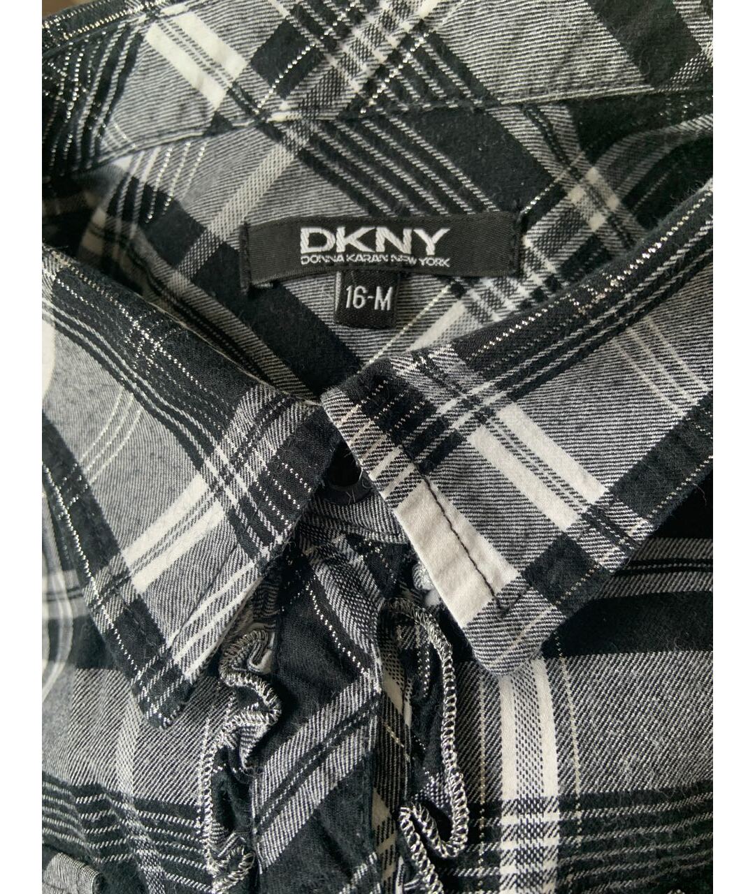 DKNY Хлопковая рубашка/блузка, фото 4