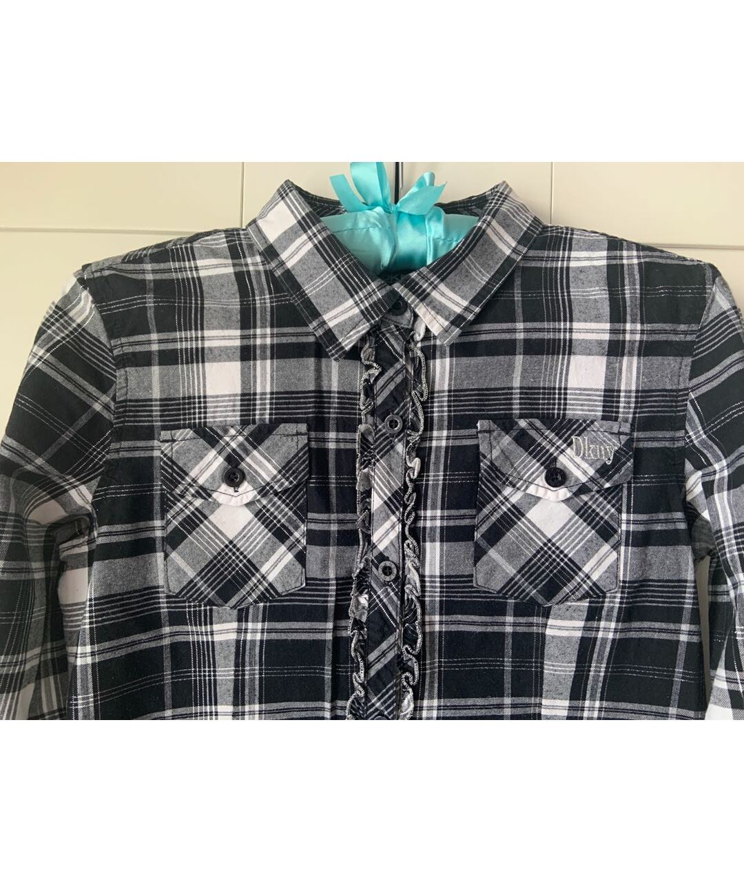 DKNY Хлопковая рубашка/блузка, фото 3