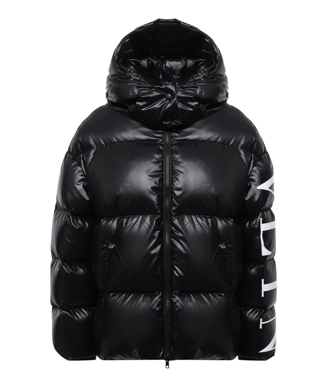 VALENTINO Черный пуховик, фото 1