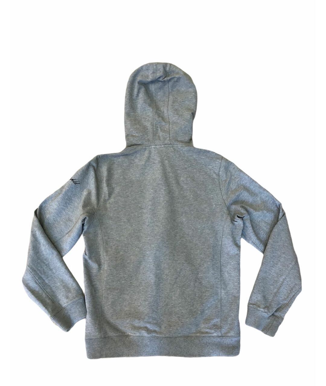 KARL LAGERFELD Серый хлопко-эластановый джемпер / свитер, фото 2