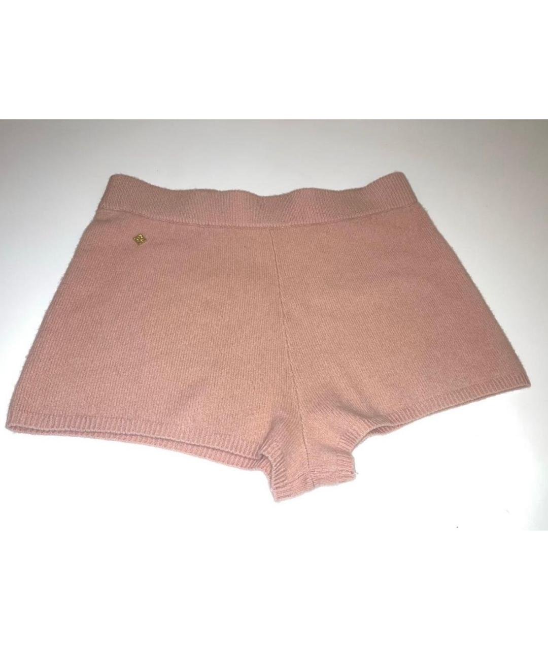 SANDRO Розовые шерстяные шорты, фото 8