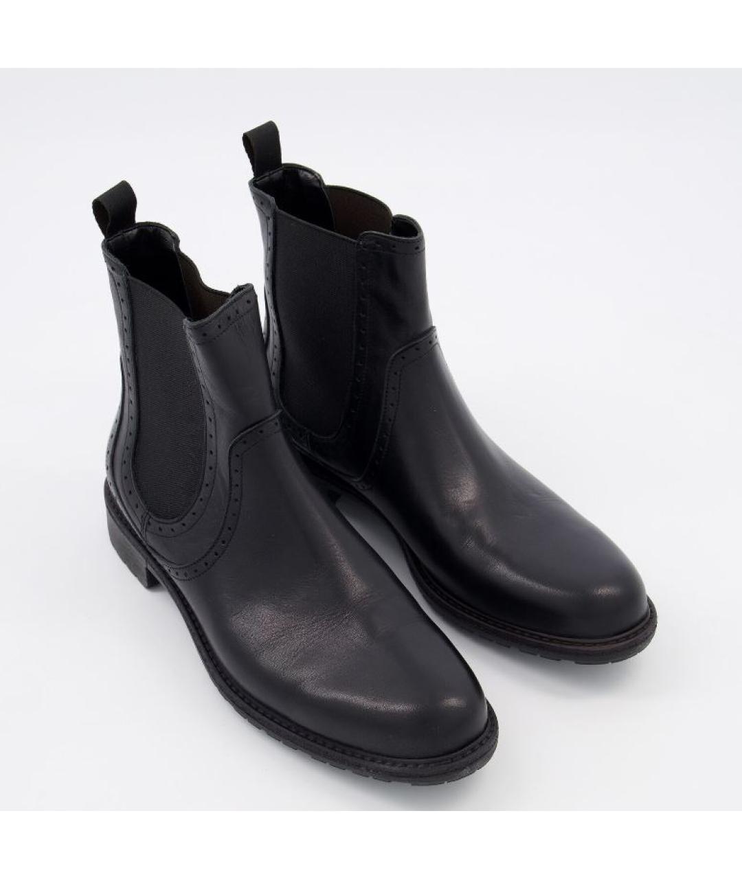 POLLINI Черные кожаные ботинки, фото 7