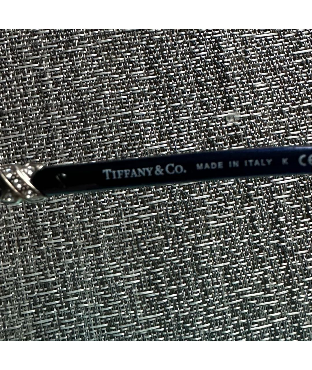 TIFFANY&CO Черные пластиковые солнцезащитные очки, фото 4