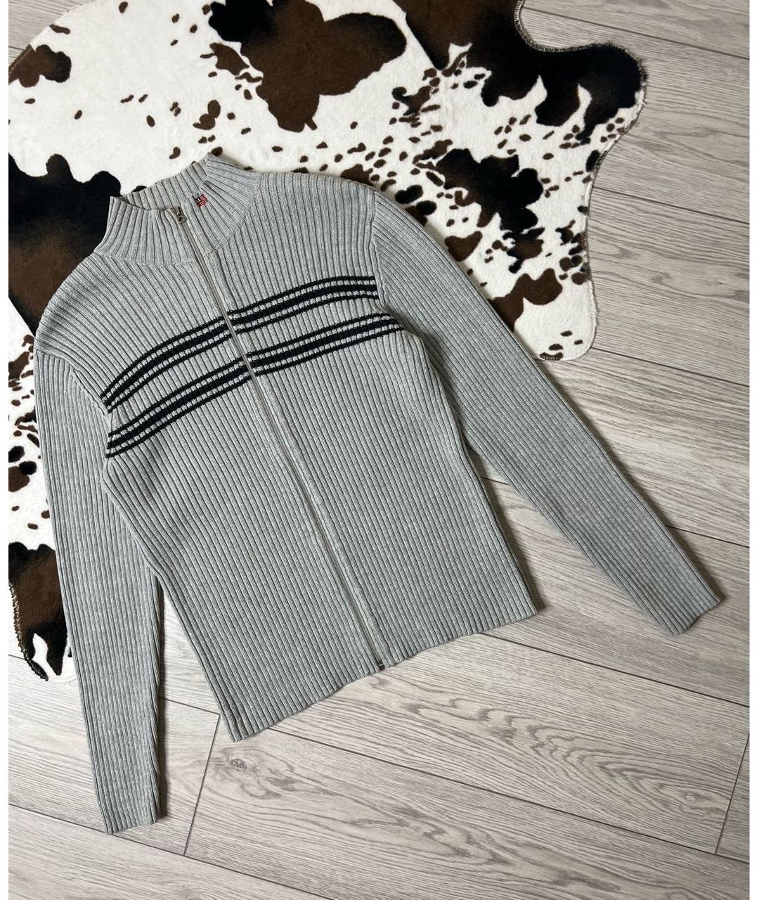 POLO RALPH LAUREN Серый хлопковый джемпер / свитер, фото 8