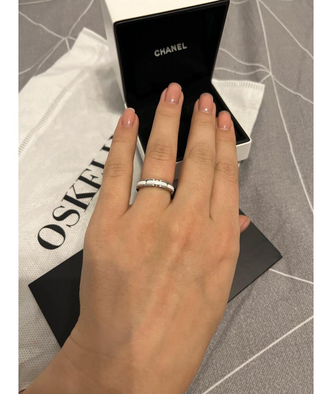 CHANEL Белое кольцо из белого золота, фото 4