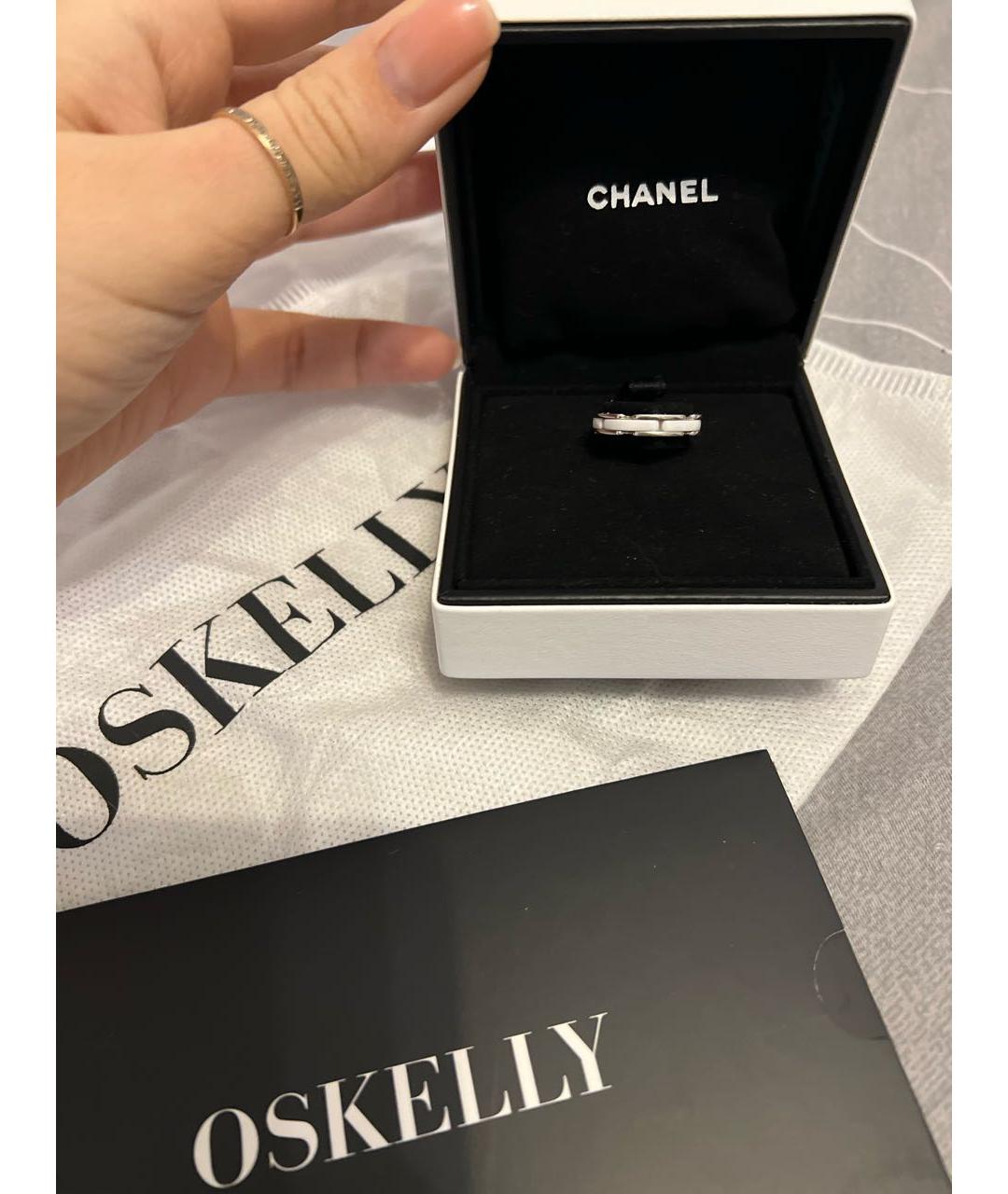 CHANEL Белое кольцо из белого золота, фото 2