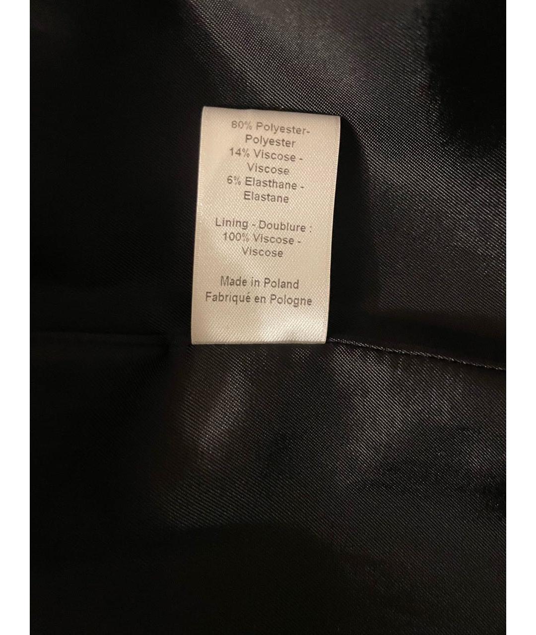 JOSEPH Черный полиэстеровый жакет/пиджак, фото 5