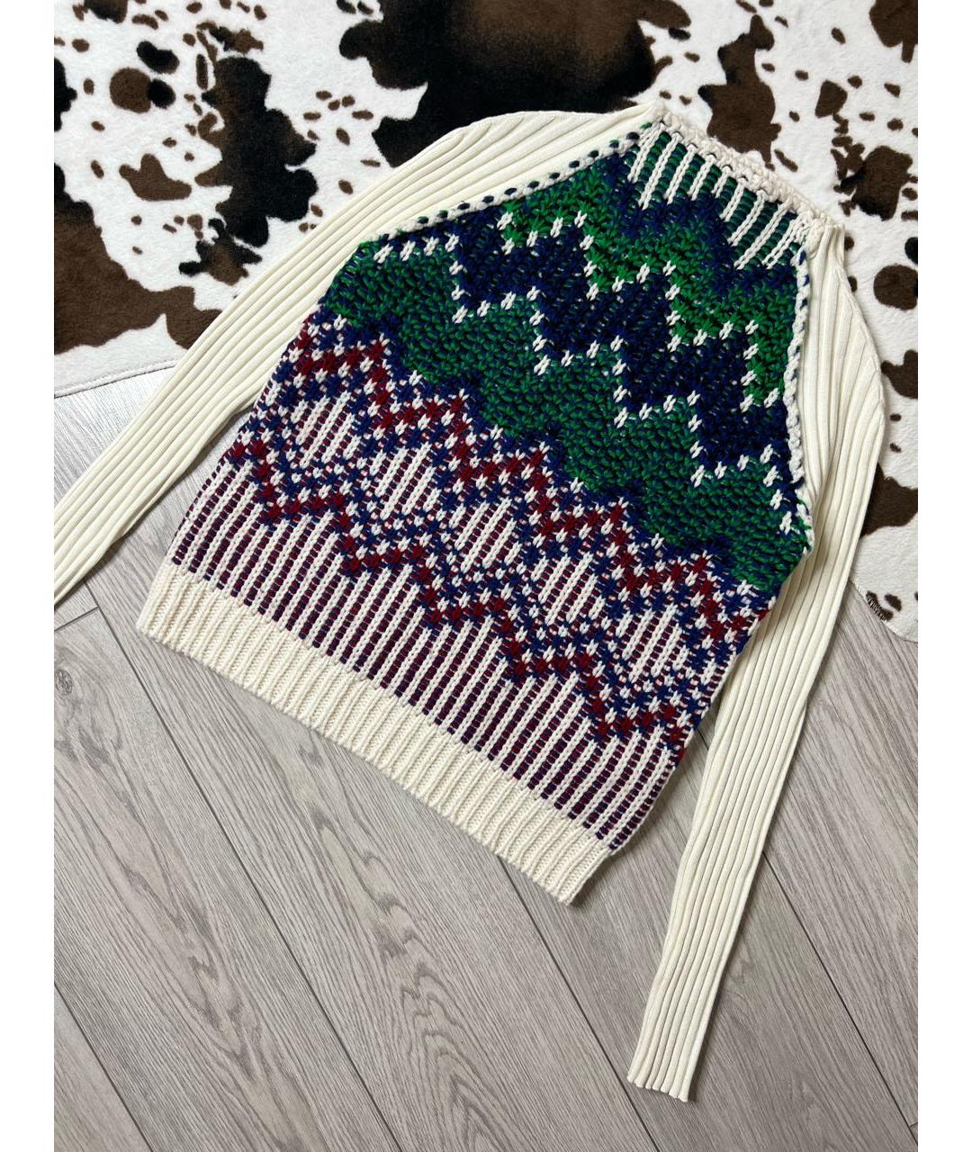 MAJE Белый джемпер / свитер, фото 6