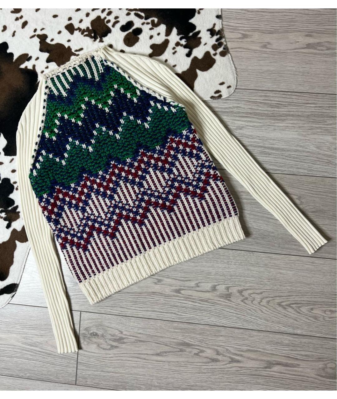 MAJE Белый джемпер / свитер, фото 8