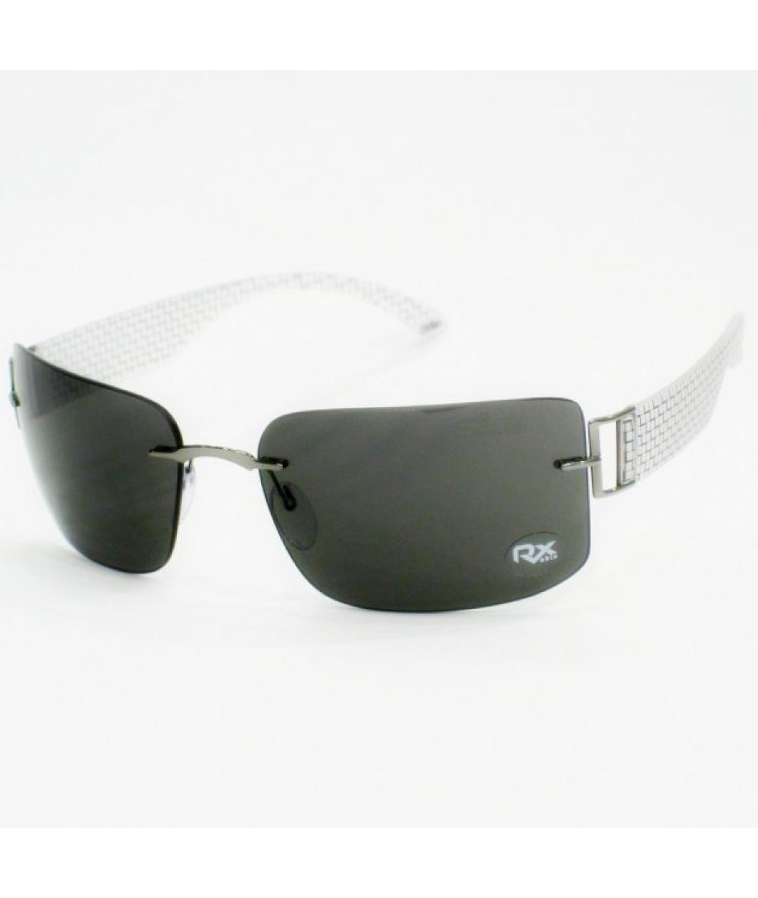 SILHOUETTE Серые металлические солнцезащитные очки, фото 4