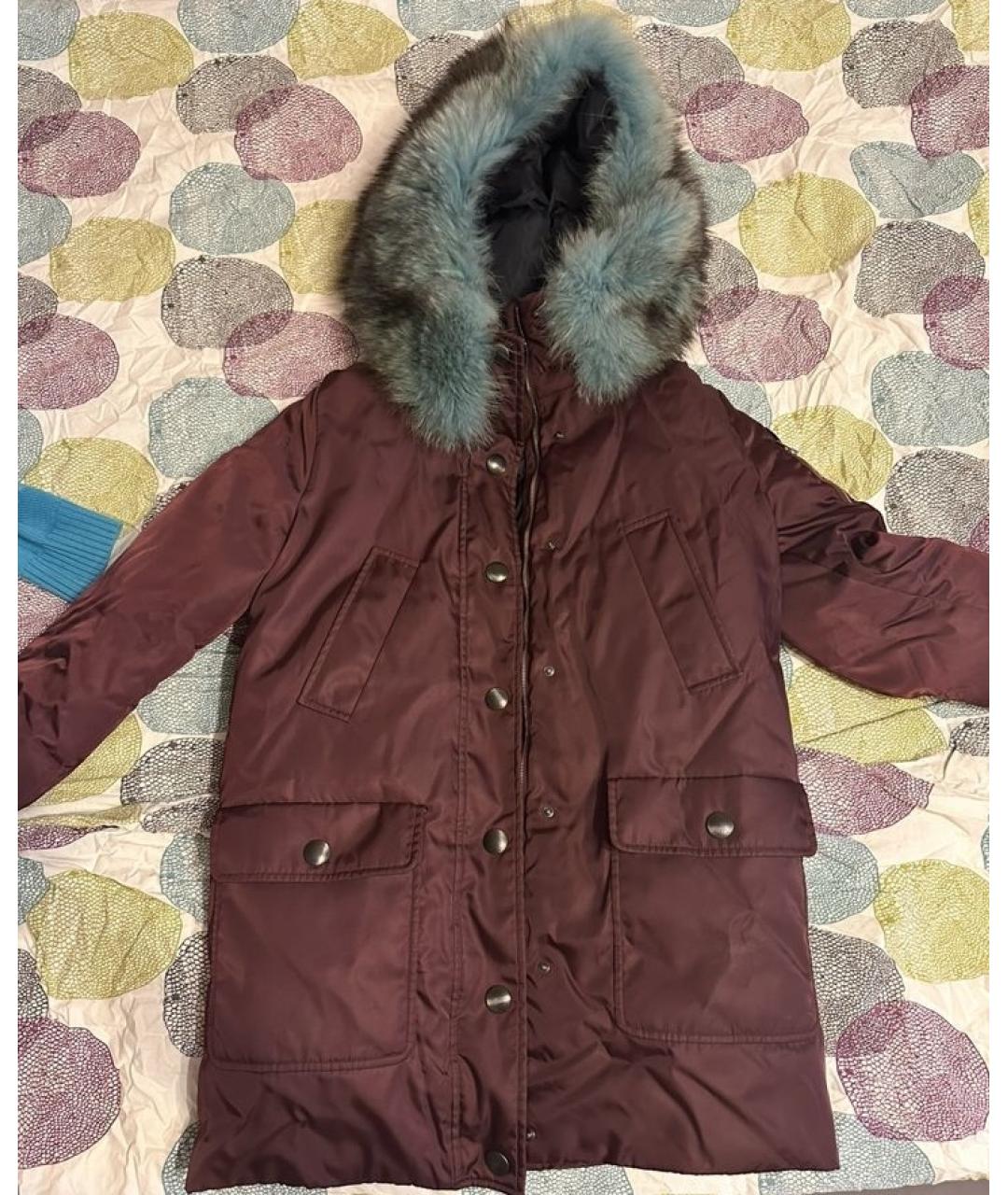 MIU MIU Бордовая парка, фото 5
