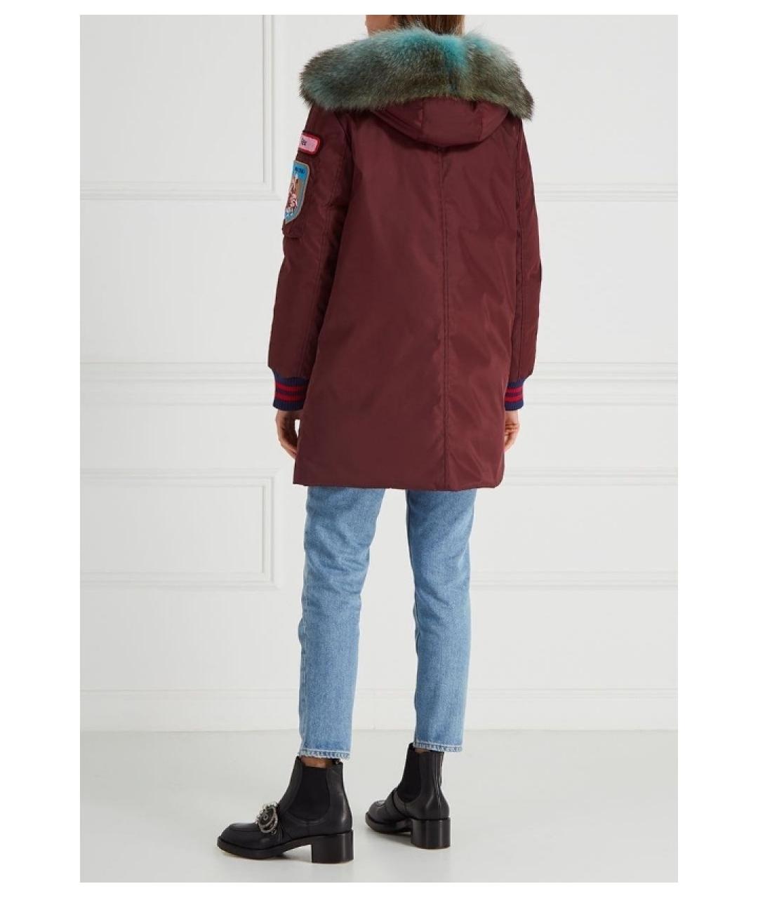 MIU MIU Бордовая парка, фото 2