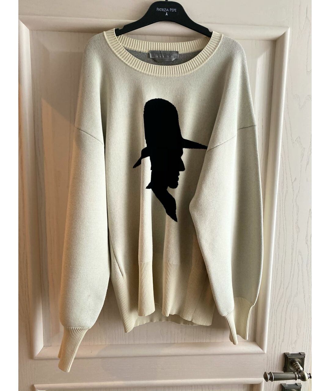 SPORTMAX Белый шерстяной джемпер / свитер, фото 2