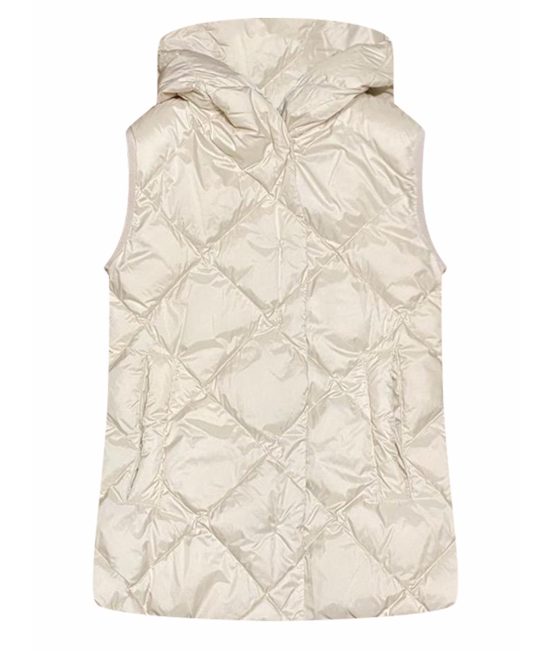 WEEKEND MAX MARA Белый полиэстеровый жилет, фото 1