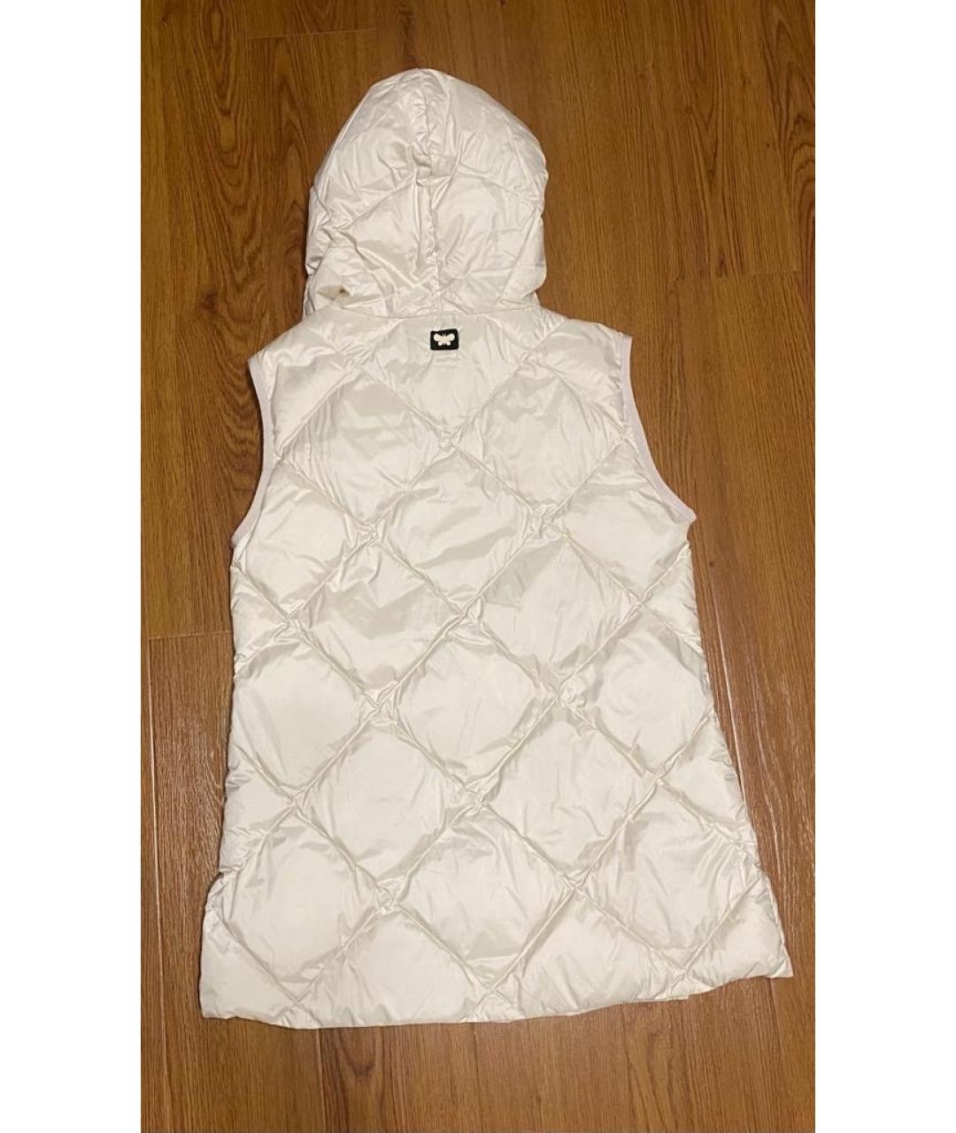 WEEKEND MAX MARA Белый полиэстеровый жилет, фото 2