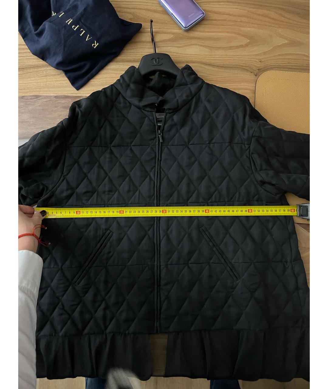 CHANEL Черный шелковый джемпер / свитер, фото 3